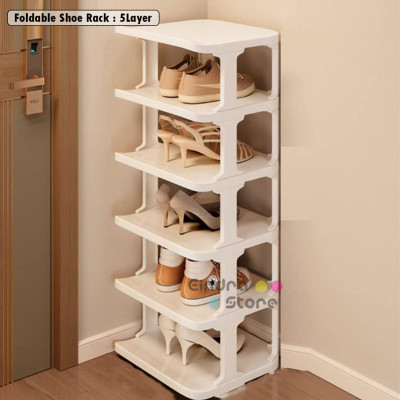 Foldable Shoe Rack : 5Layer